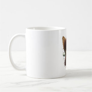 Chihuahua Merry Christmas X-Mas Tree Niedlich Kaffeetasse