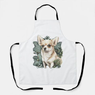 Chihuahua Merry Christmas X-Mas Tree Niedlich Schürze