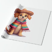 Chihuahua  Mexico  Cinco de Mayo  Funny Dog  (1) Geschenkpapier (Ungerollt)