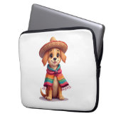 Chihuahua  Mexico  Cinco de Mayo  Funny Dog  (1) Laptopschutzhülle (Vorderseite Links)