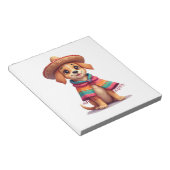 Chihuahua  Mexico  Cinco de Mayo  Funny Dog  (1) Notizblock (angewinkelt)