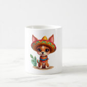 Chihuahua Mexico Cinco de Mayo Funny Dog (3) Kaffeetasse (Mittel)