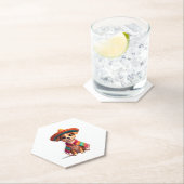 Chihuahua Mexico Cinco de Mayo Funny Dog (4) Untersetzer (Vor Ort)