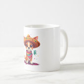Chihuahua Mexico Cinco de Mayo Funny Dog (6) Kaffeetasse (VorderseiteRechts)