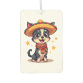 Chihuahua Mexico Cinco de Mayo Funny Dog Copy Autolufterfrischer (Vorderseite)