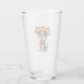 Chihuahua Mexico Cinco de Mayo Funny Dog Copy Glas (Rückseite)