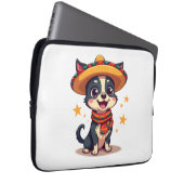 Chihuahua  Mexico  Cinco de Mayo  Funny Dog  Copy Laptopschutzhülle (Vorne Rechts)