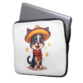 Chihuahua  Mexico  Cinco de Mayo  Funny Dog  Copy Laptopschutzhülle (Vorderseite Links)