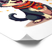 Chihuahua  Mexico  Cinco de Mayo  Funny Dog  Copy Poster (Ecke)