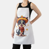 Chihuahua Mexico Cinco de Mayo Funny Dog Copy Schürze (InSitu)