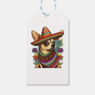Chihuahua Mexico Cinco de Mayo Funny Dog Geschenkanhänger