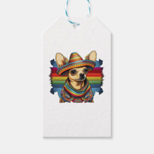 Chihuahua Mexico Cinco de Mayo Funny Dog Geschenkanhänger