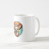 Chihuahua Mexico Cinco de Mayo Funny Dog Kaffeetasse (VorderseiteRechts)