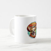 Chihuahua Mexico Cinco de Mayo Funny Dog Kaffeetasse (Vorderseite Links)