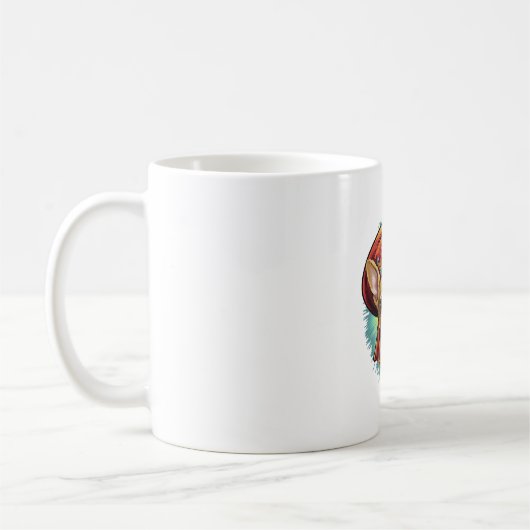 Chihuahua Mexico Cinco de Mayo Funny Dog Kaffeetasse (Links)