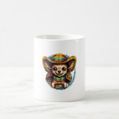 Chihuahua Mexico Cinco de Mayo Funny Dog Kaffeetasse (Mittel)