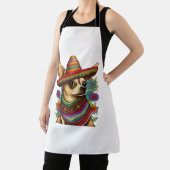 Chihuahua Mexico Cinco de Mayo Funny Dog Schürze (InSitu)