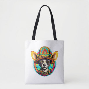 Chihuahua Mexico Cinco de Mayo Funny Dog Tasche
