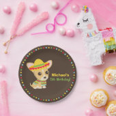 Chihuahua-mexikanischer Pappteller (Party)