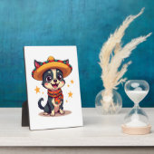 Chihuahua Mexiko Cinco de Mayo Lustiger Hund Kopie Fotoplatte (Seite)