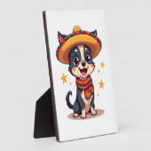 Chihuahua Mexiko Cinco de Mayo Lustiger Hund Kopie Fotoplatte (Seite)