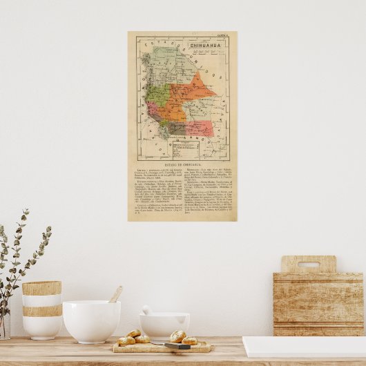 Chihuahua, Mexiko Poster (Küche)