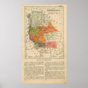 Chihuahua, Mexiko Poster