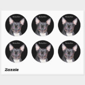 Chihuahua MickeyElvis Sticker (Blatt)