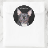Chihuahua MickeyElvis Sticker (Tasche)