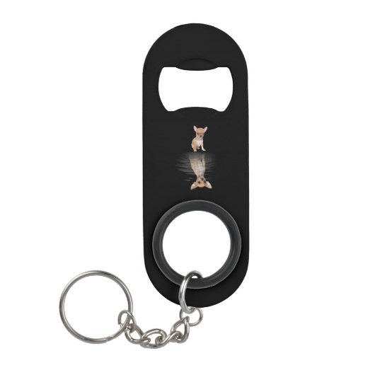 Chihuahua Mini Flaschenöffner (Vorderseite)