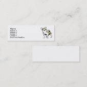 Chihuahua Mini Visitenkarte (Vorne/Hinten)