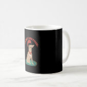 Chihuahua mit einer Weihnachtsmannmütze Kaffeetasse (VorderseiteRechts)
