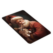 Chihuahua mit Weihnachtsmann Magnet (Rechte Seite)