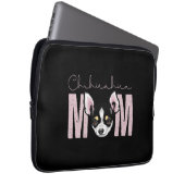Chihuahua Mom Laptopschutzhülle (Vorne Rechts)