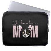 Chihuahua Mom Laptopschutzhülle (Vorderseite)