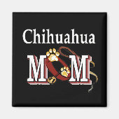 chihuahua Mom Magnet (Vorne)