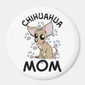 Chihuahua Mom Magnet (Vorne)