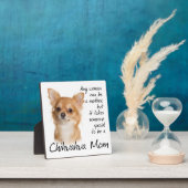 Chihuahua Mom Platte Fotoplatte (InSitu)