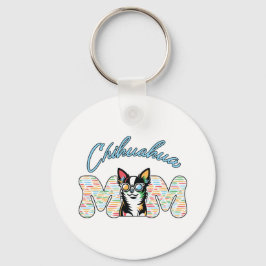 Chihuahua Mom Schlüsselanhänger