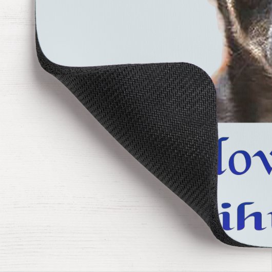 Chihuahua Mousepad (Ecke)