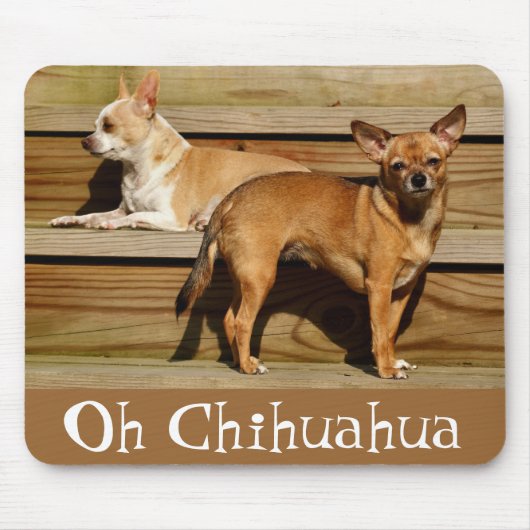 Chihuahua Mousepad (Vorne)