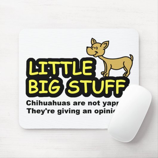 Chihuahua Mousepad (Mit Mouse)