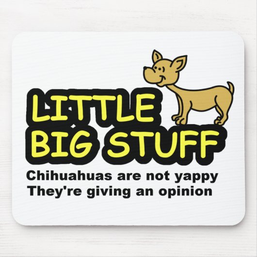 Chihuahua Mousepad (Vorne)