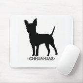 Chihuahua Mousepad (Mit Mouse)