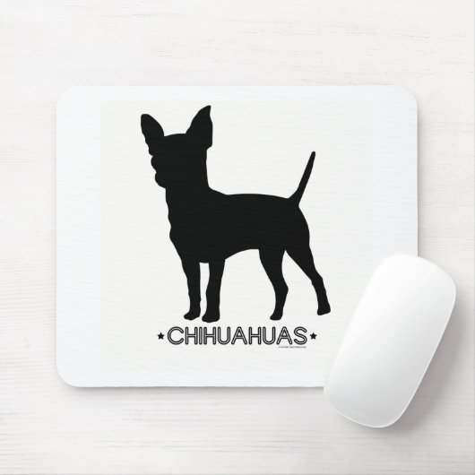Chihuahua Mousepad (Mit Mouse)