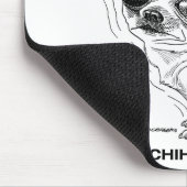 Chihuahua Mousepad (Ecke)