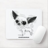 Chihuahua Mousepad (Mit Mouse)