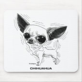 Chihuahua Mousepad (Vorne)