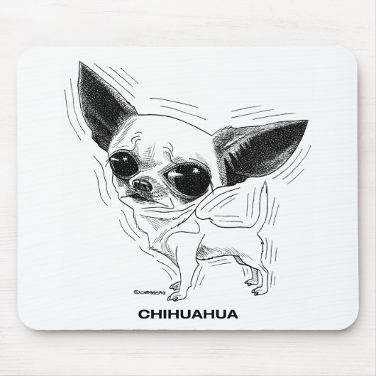 Chihuahua Mousepad (Vorne)