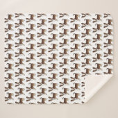 Chihuahua-Muster Sherpadecke (Vorderseite (Horizontal))